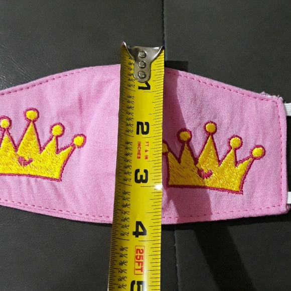 Girls Mexican Embroidered Face Mask - Picture 4 of 4